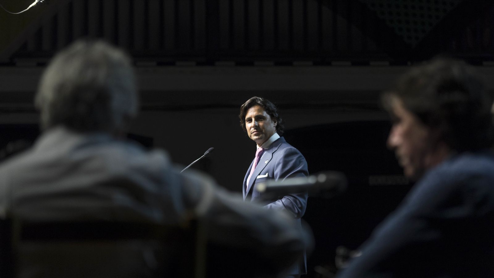 Francisco Rivera durante el pregón.