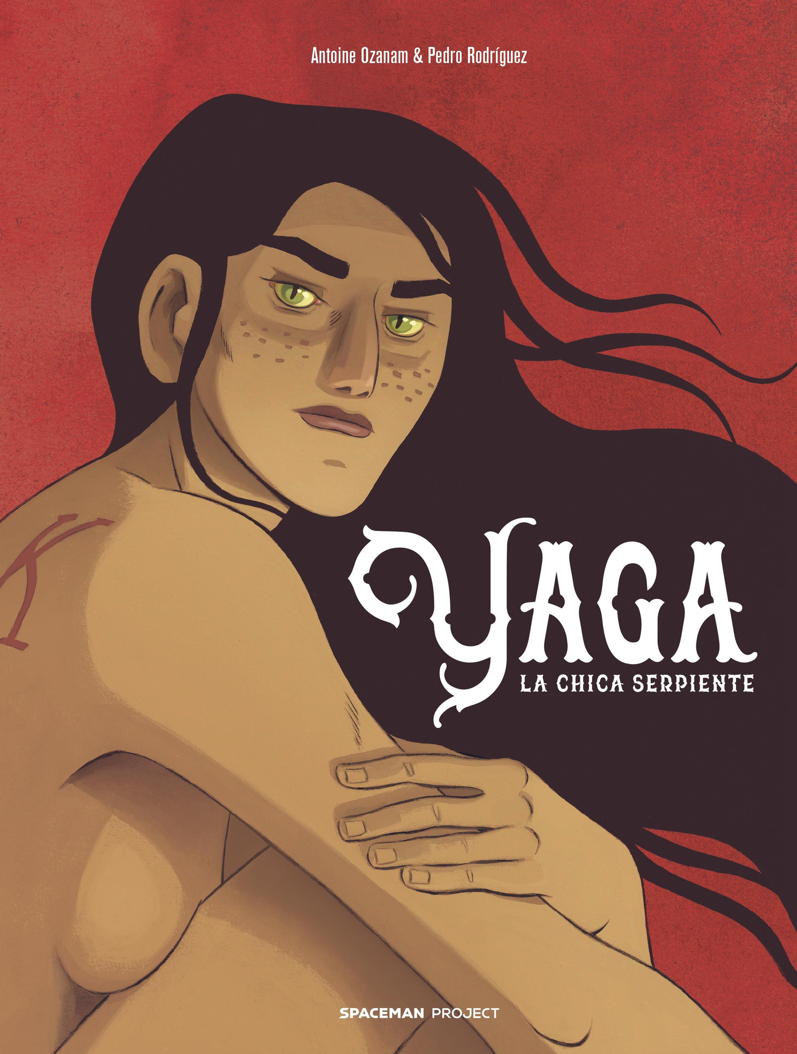 Dibujo de la portada del cómic.