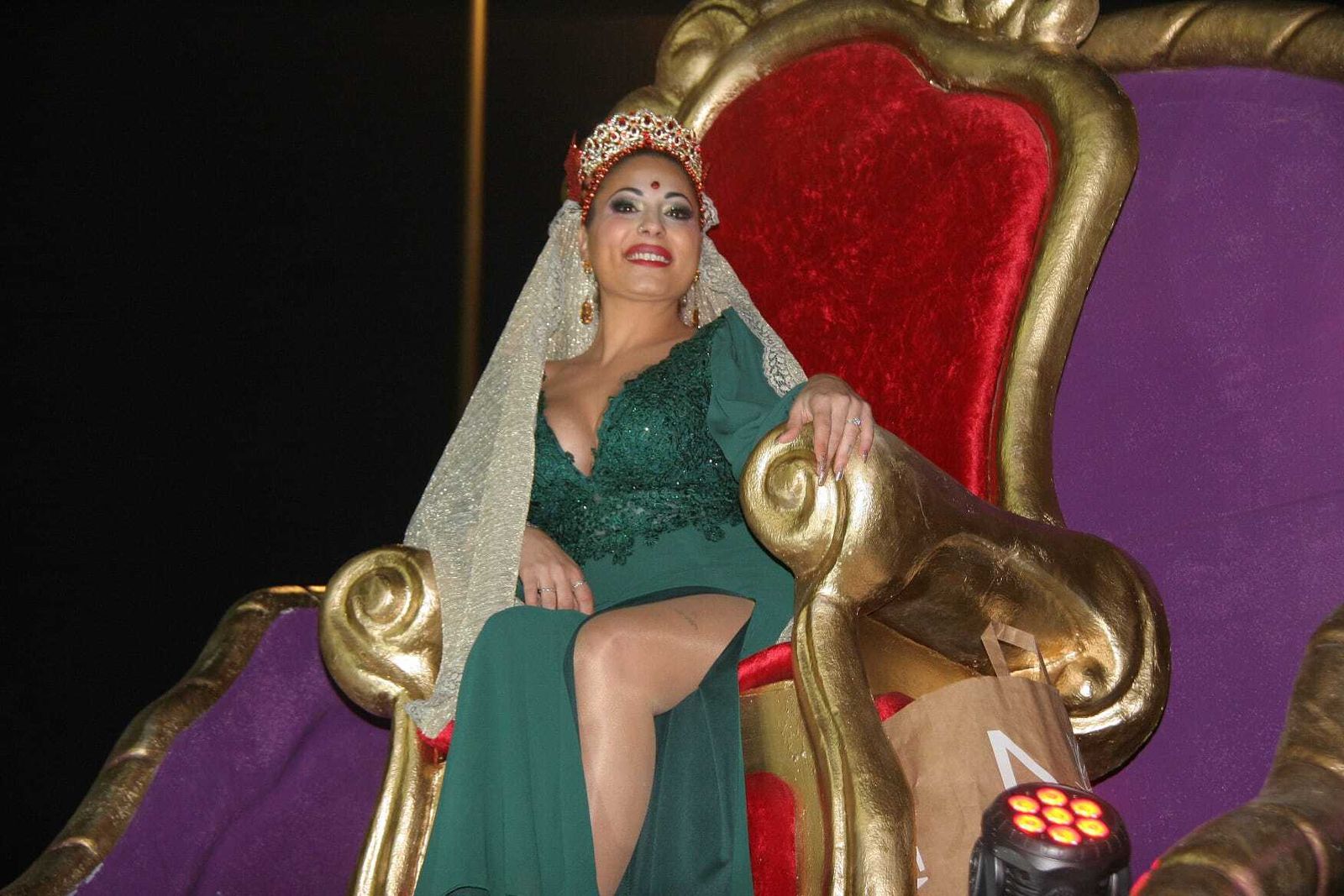 La Cabalgata de la Reina de Occidente, en imágenes