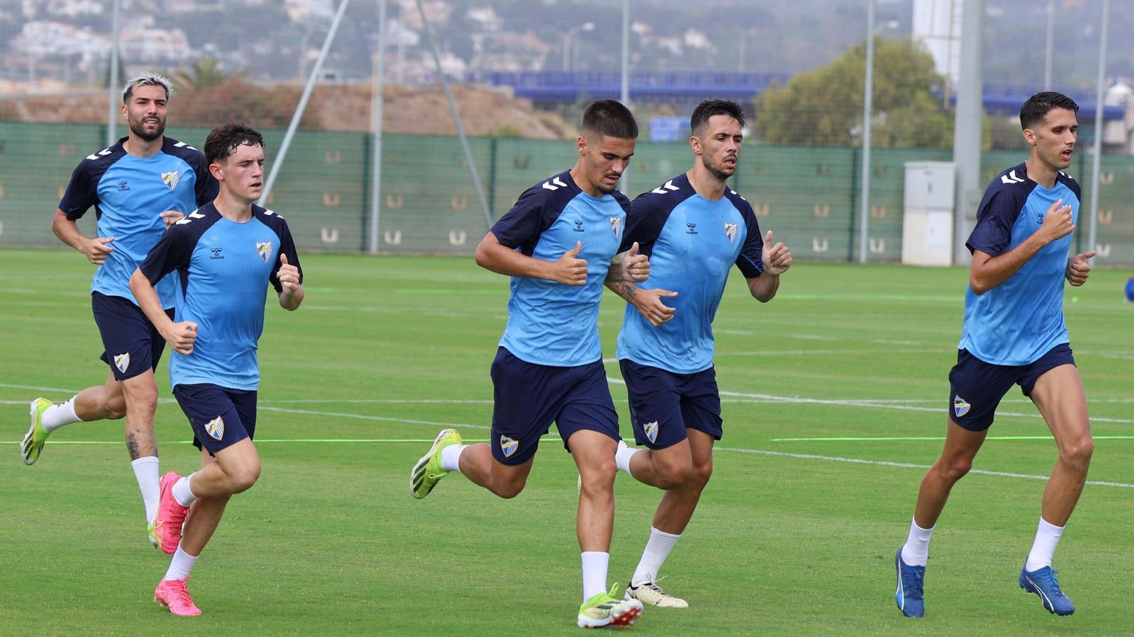 El Málaga CF prueba la Ciudad Deportiva de Arraijanal