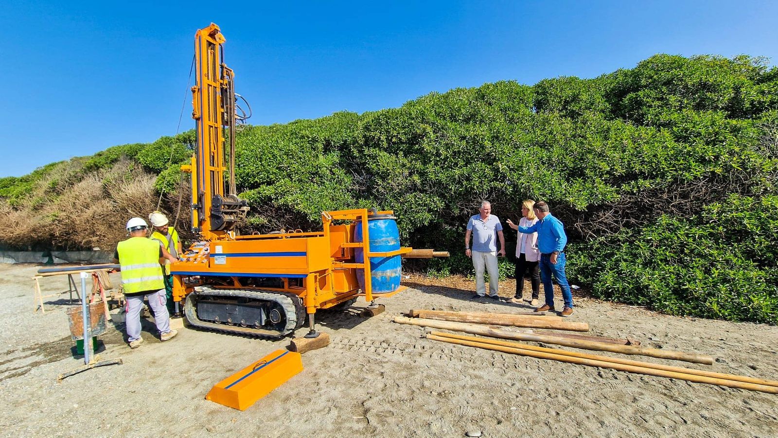 Motril inicia los trabajos para construir un puente que mejore la accesibilidad de Playa Granada