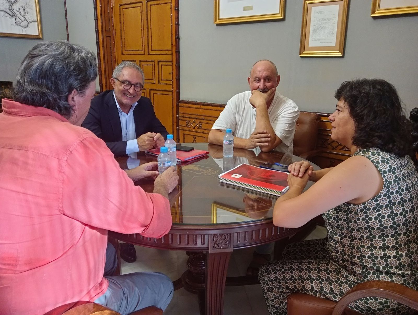 Un momento del encuentro.