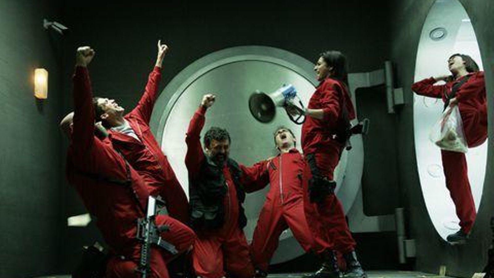 'La casa de papel' en pleno golpe