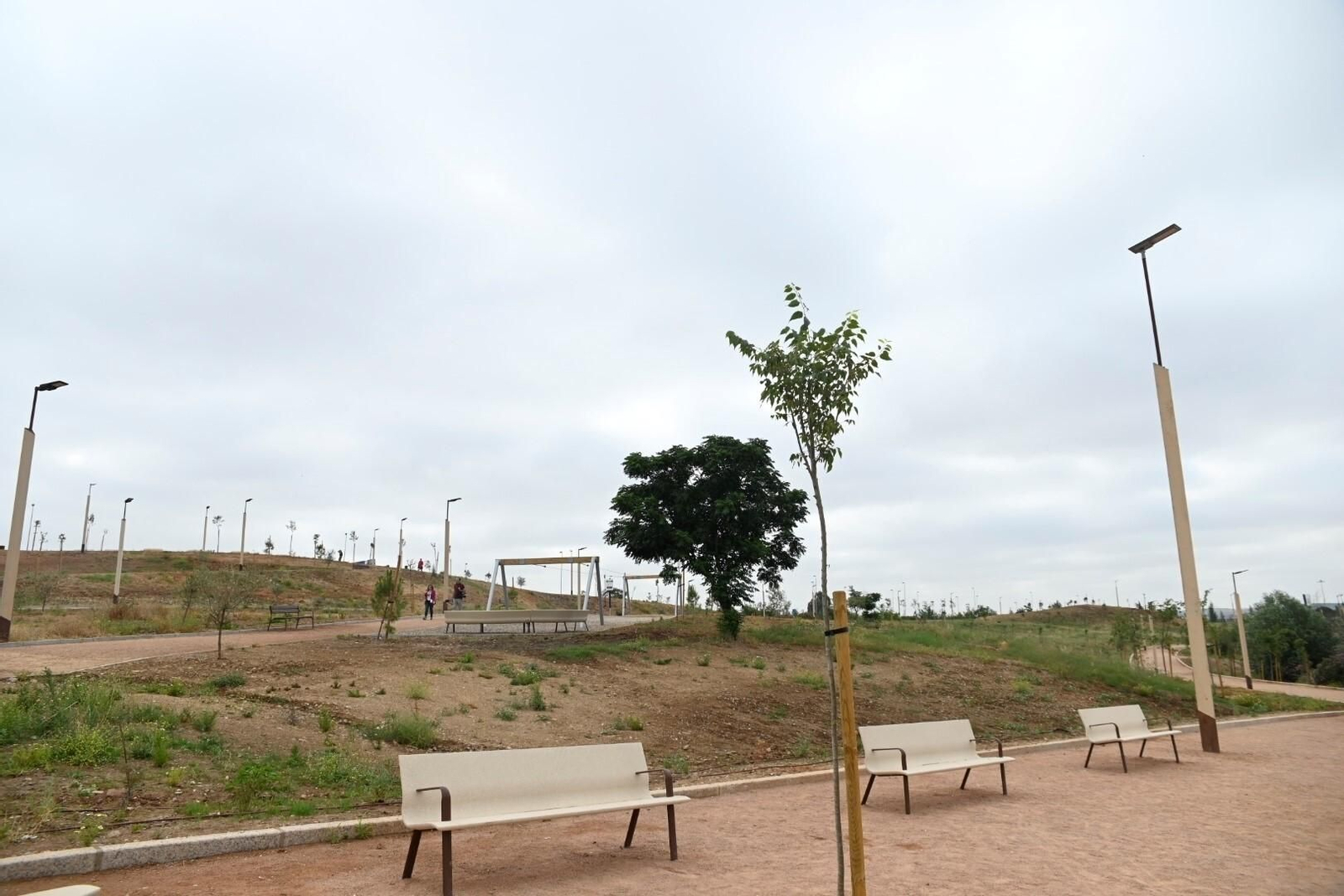 La finalización de las obras del Parque de Levante de Córdoba, en imágenes