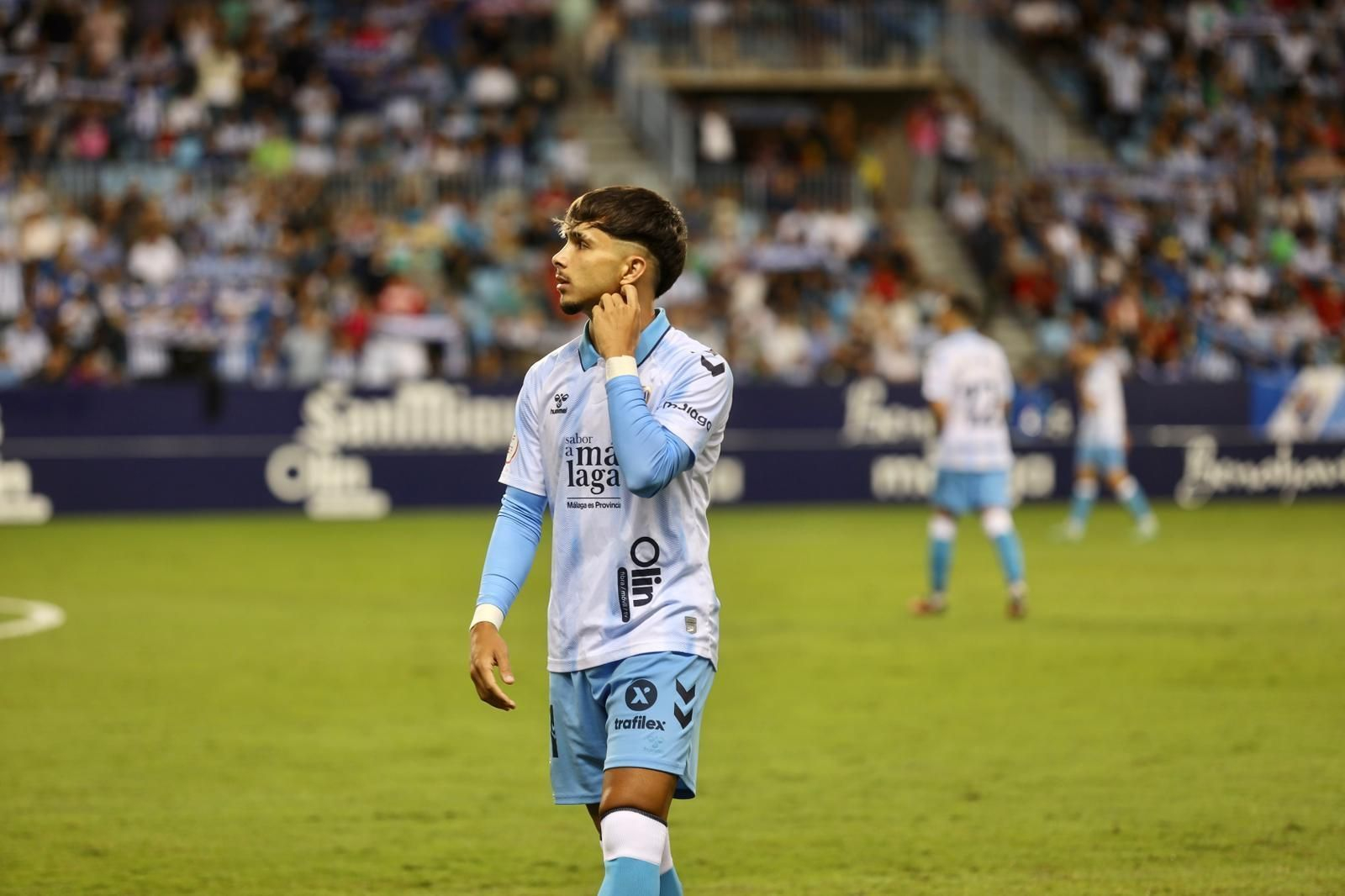 El Málaga CF - Real Madrid Castilla, en fotos