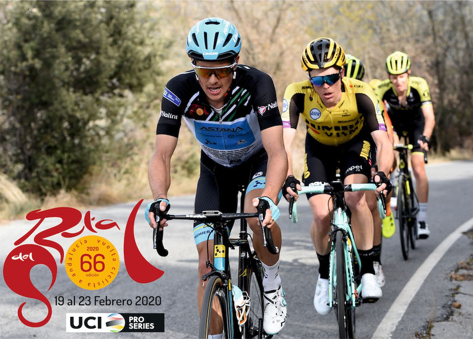 Cartel de la Vuelta Ciclista Andalucía.