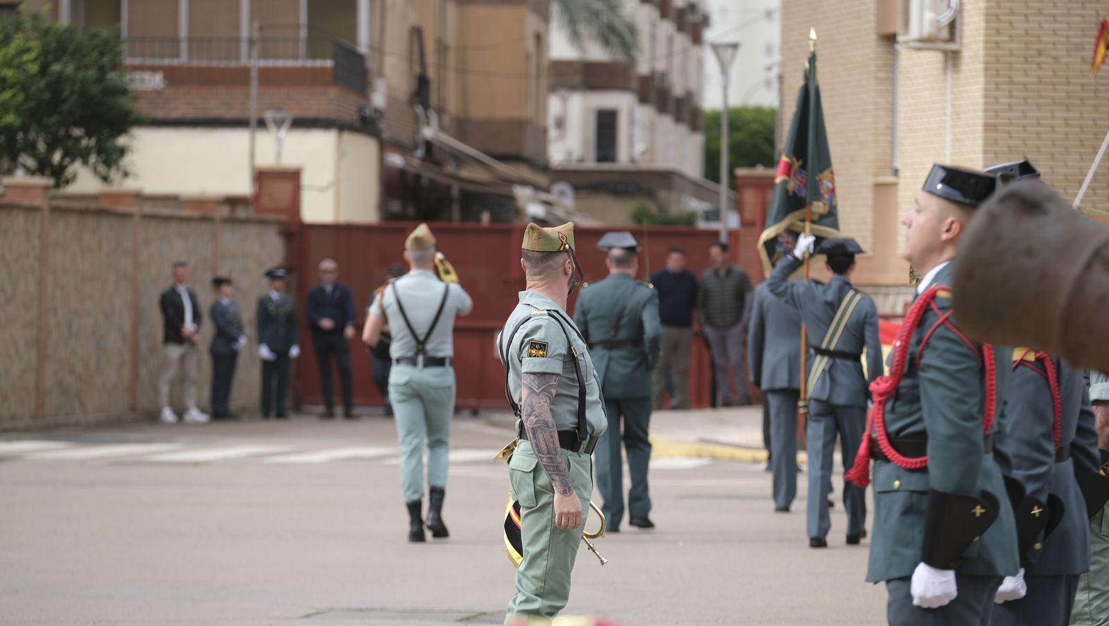 Las imágenes de la toma de posesión del nuevo coronel jefe de la Guardia Civil de Almería