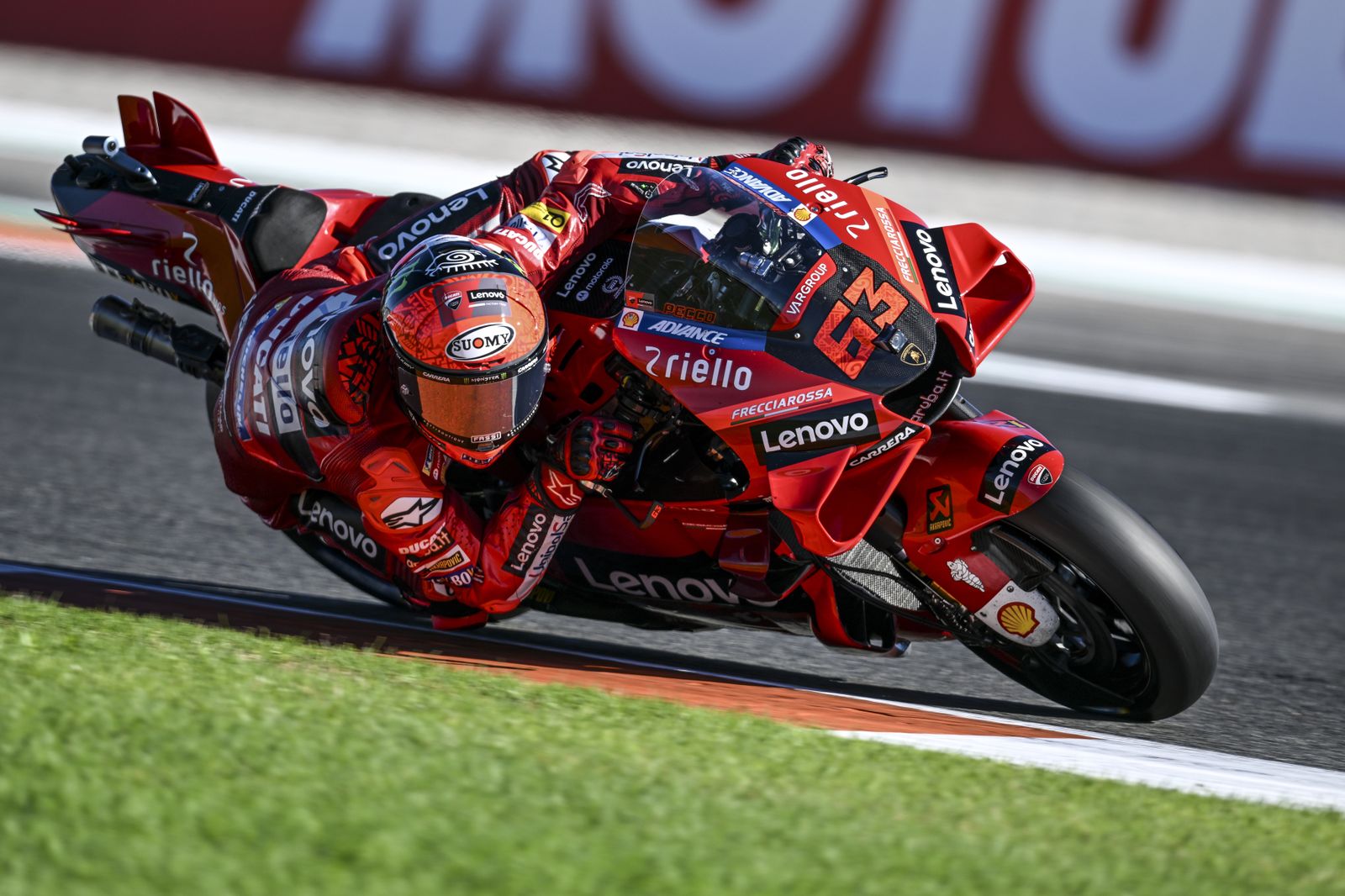 Bagnaia no ha pasado de la octava posición en la Q2.