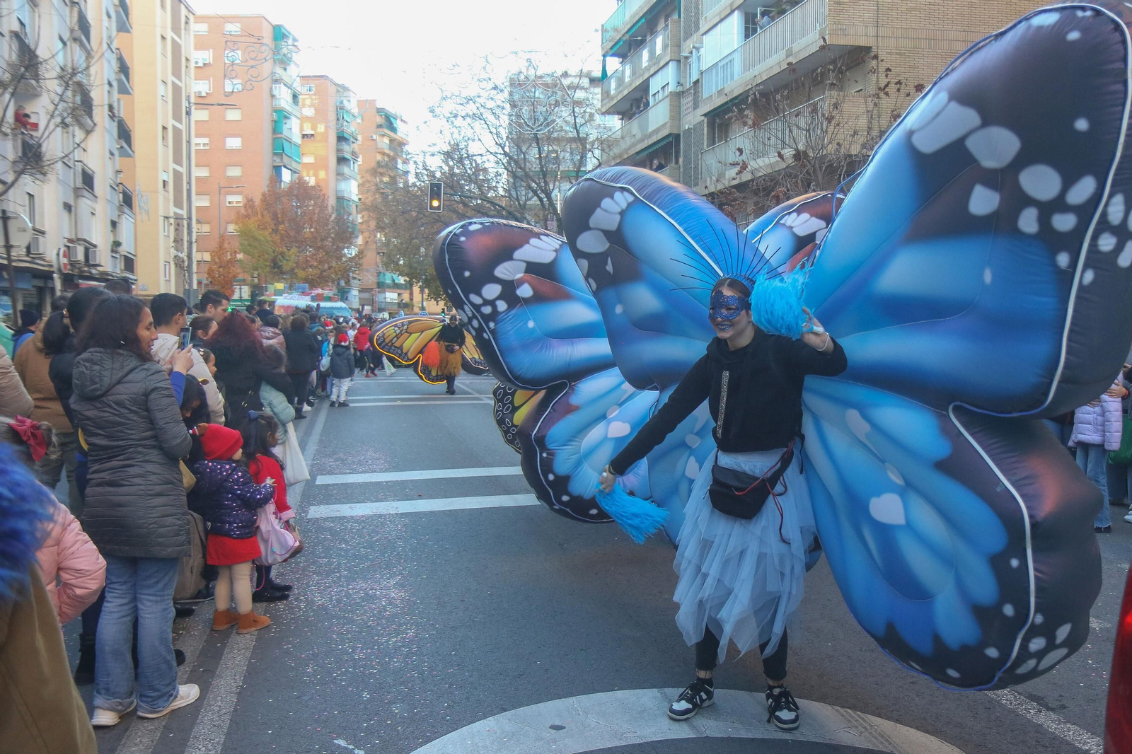 Las mejores imágenes de la cabalgata de Papá Noel en Granada