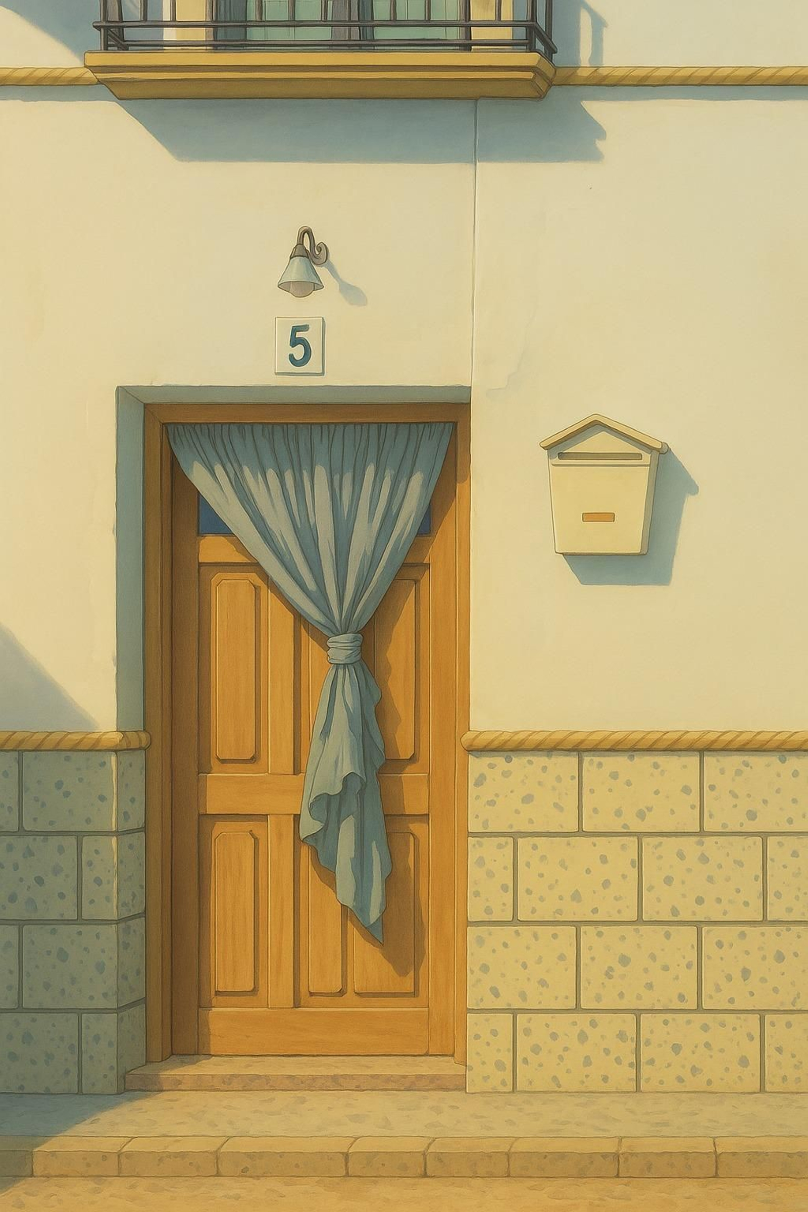 Así se vería el pueblo de Cádiz más bonito de España si saliera en una película de animación japonesa