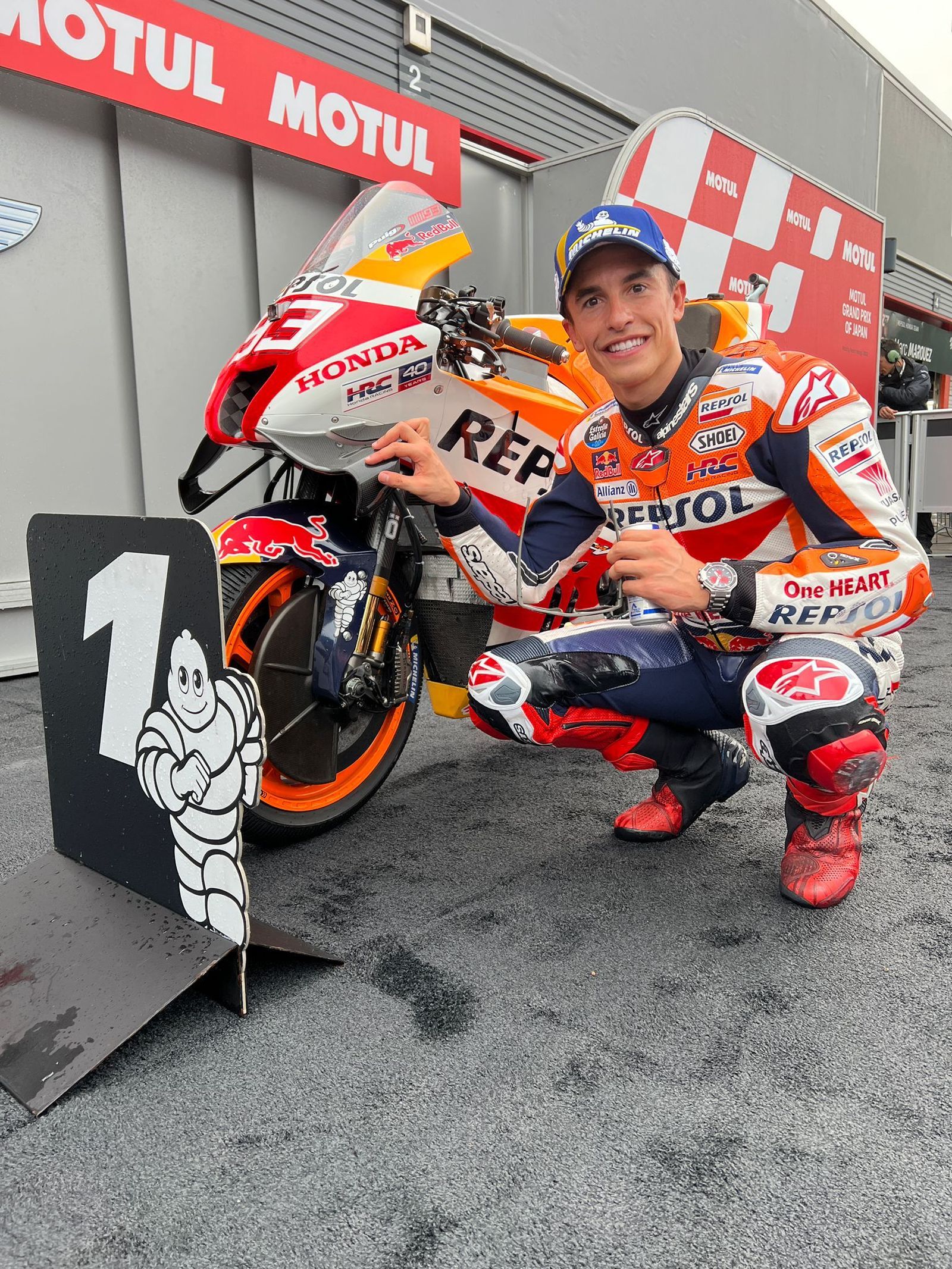 Márquez, feliz por volver a lo más alto en una Q2.