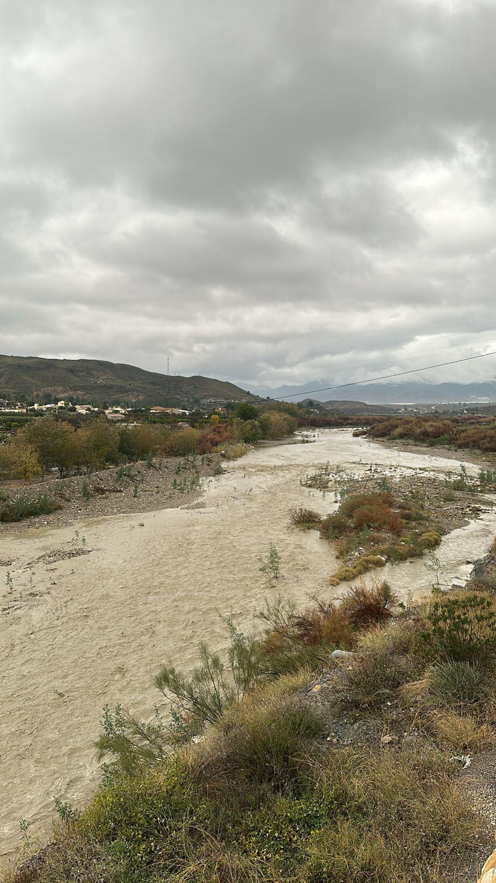 No solo lluvia, también granizo: así ha pasado la borrasca Emilia por el Almanzora y Los Vélez