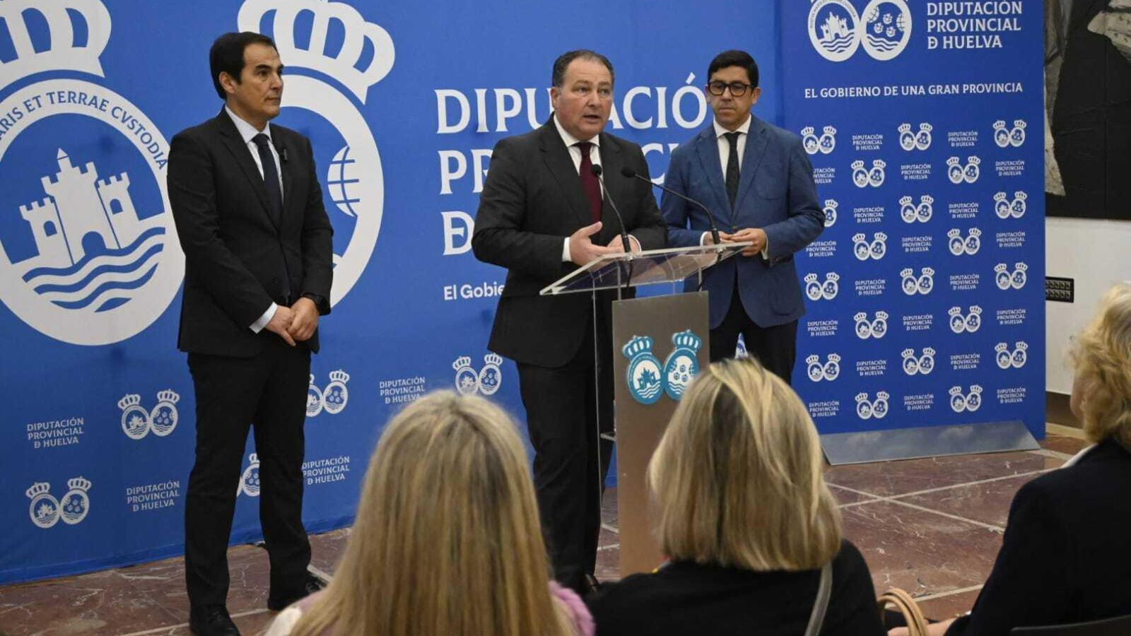 El presidente de la Diputación de Huelva, David Toscano.