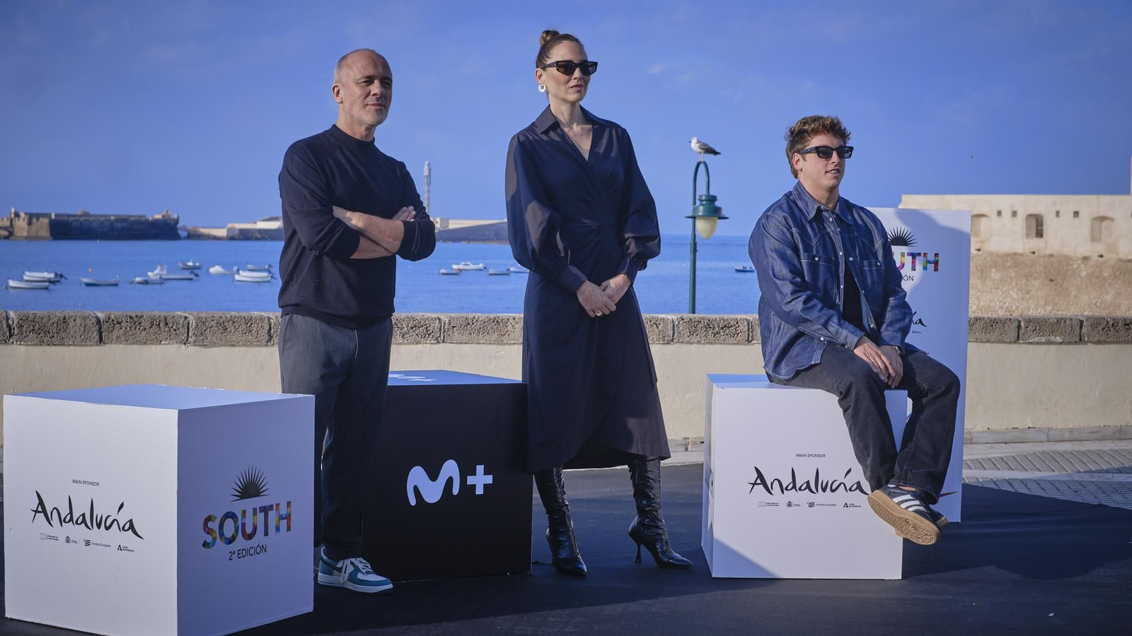 Las imágenes del photocall del viernes 25 del 'South Series Festival Cádiz' en La Caleta