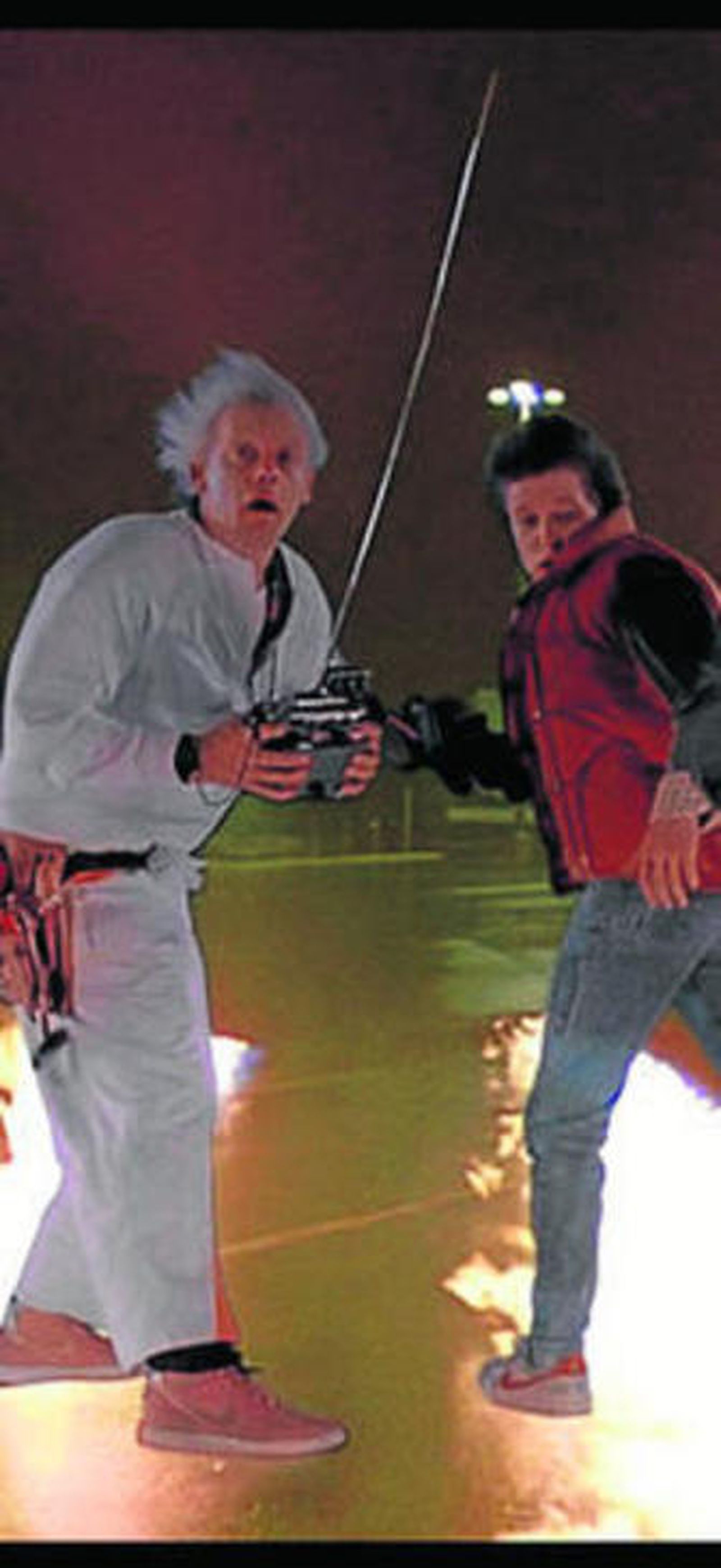 Una escena la película 'Regreso al futuro'.