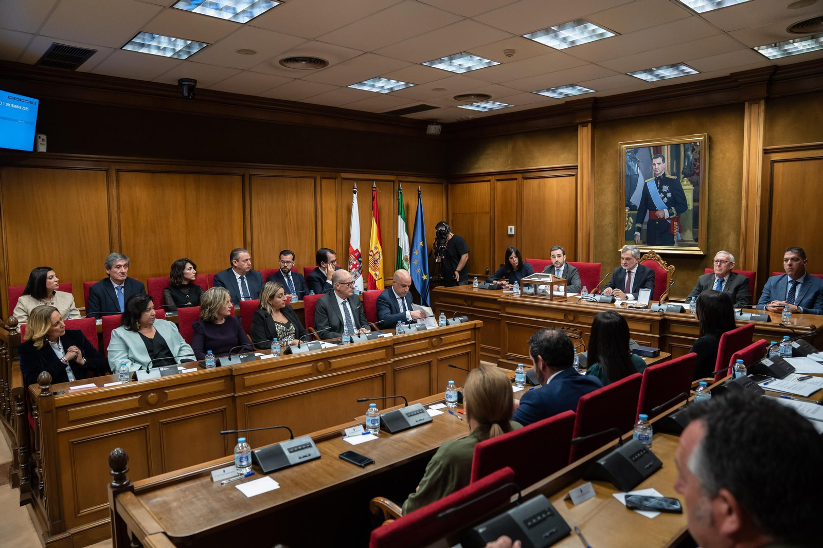 Así se ha vivido la investidura del nuevo presidente de la Diputación Provincial de Almería