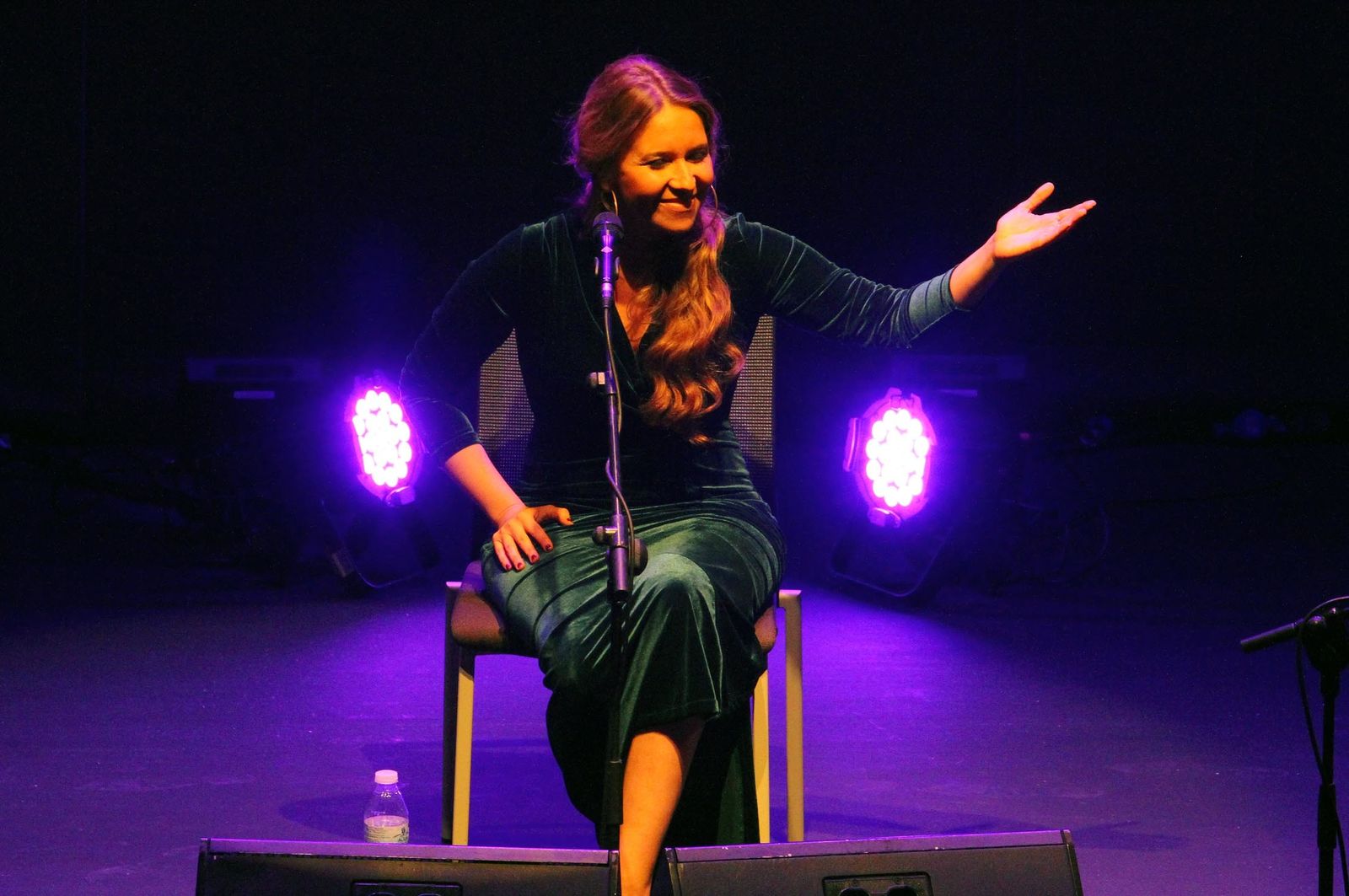 La actuación de Rocío Márquez en el nuevo Auditorio de la Universidad de Huelva, en imágenes