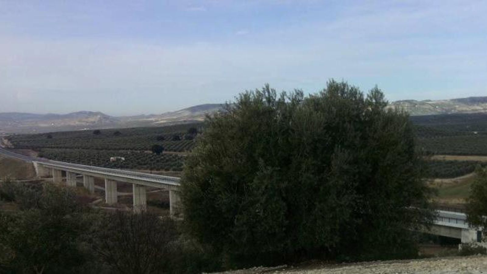 El tramo de Valderrubio, en obras en 2006