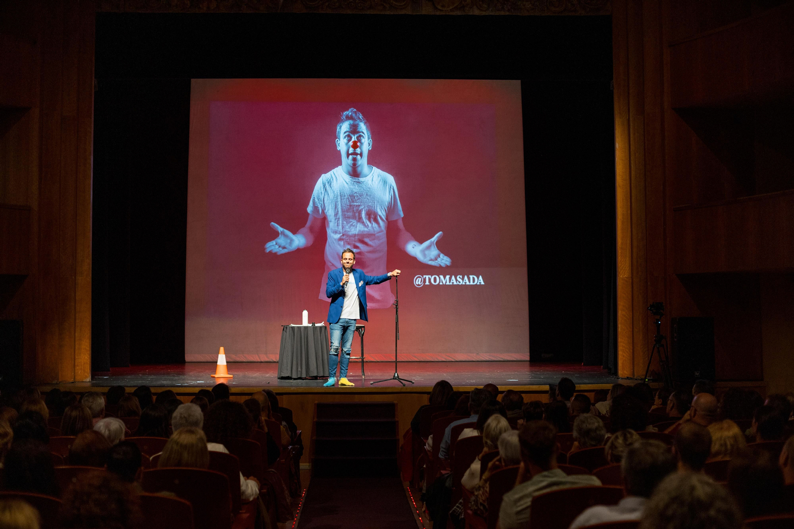 El show de Tomás García llega 'Sin red' al Teatro de las Cortes en San Fernando