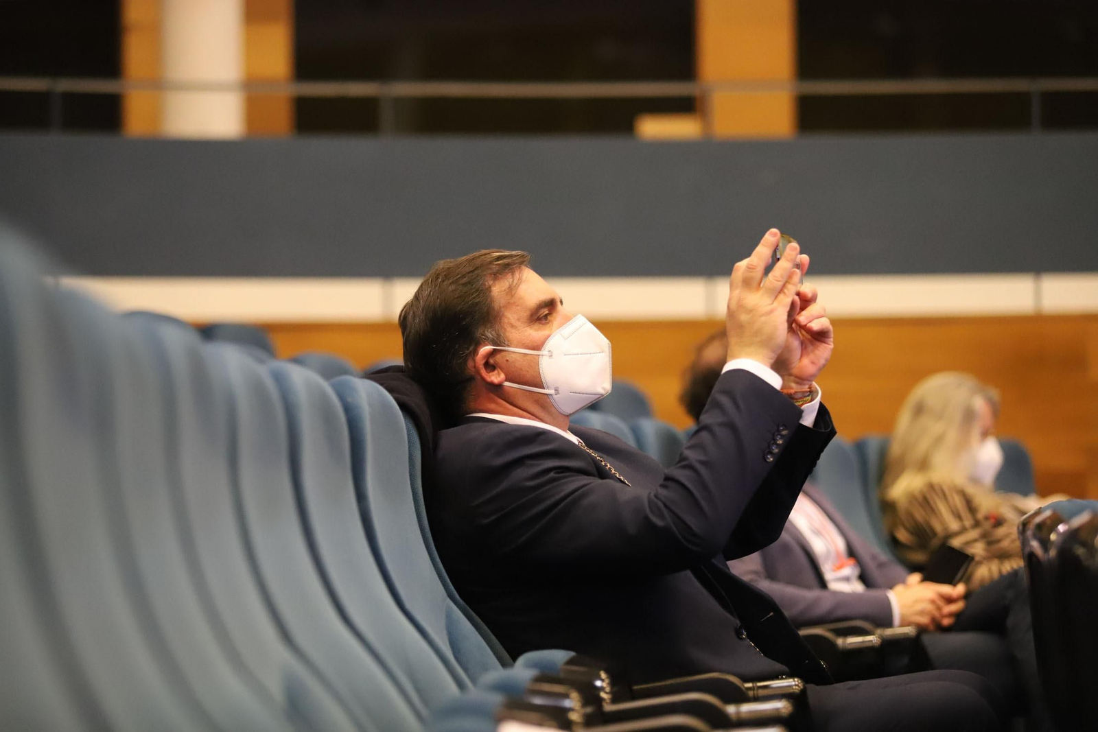 Imágenes de la entrega de premios de la Asociación de antiguos alumnos 3 de Marzo de la Universidad de Huelva