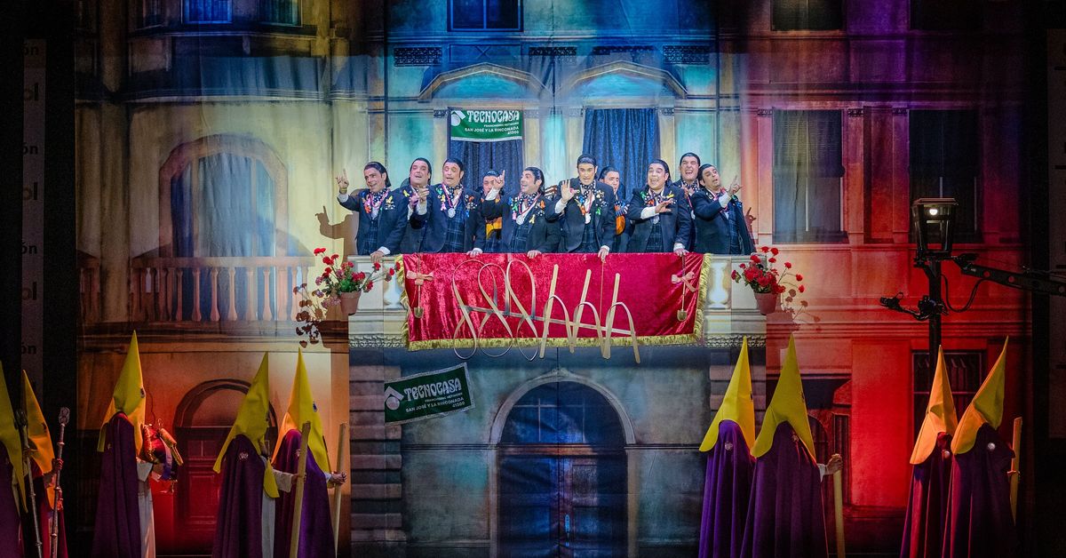 ¿En qué orden actúan la chirigota del Bizcocho Ssshhhhh!!! y la comparsa de Alcalá de Guadaíra El patriota en la Gran Final del Falla?