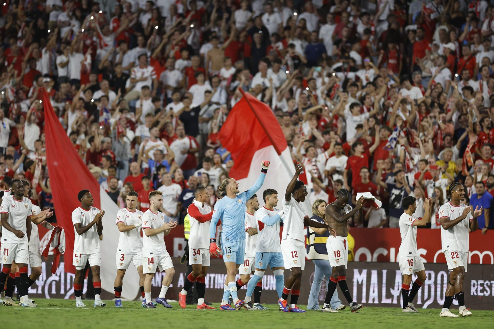 El derbi Sevilla-Betis, en imágenes