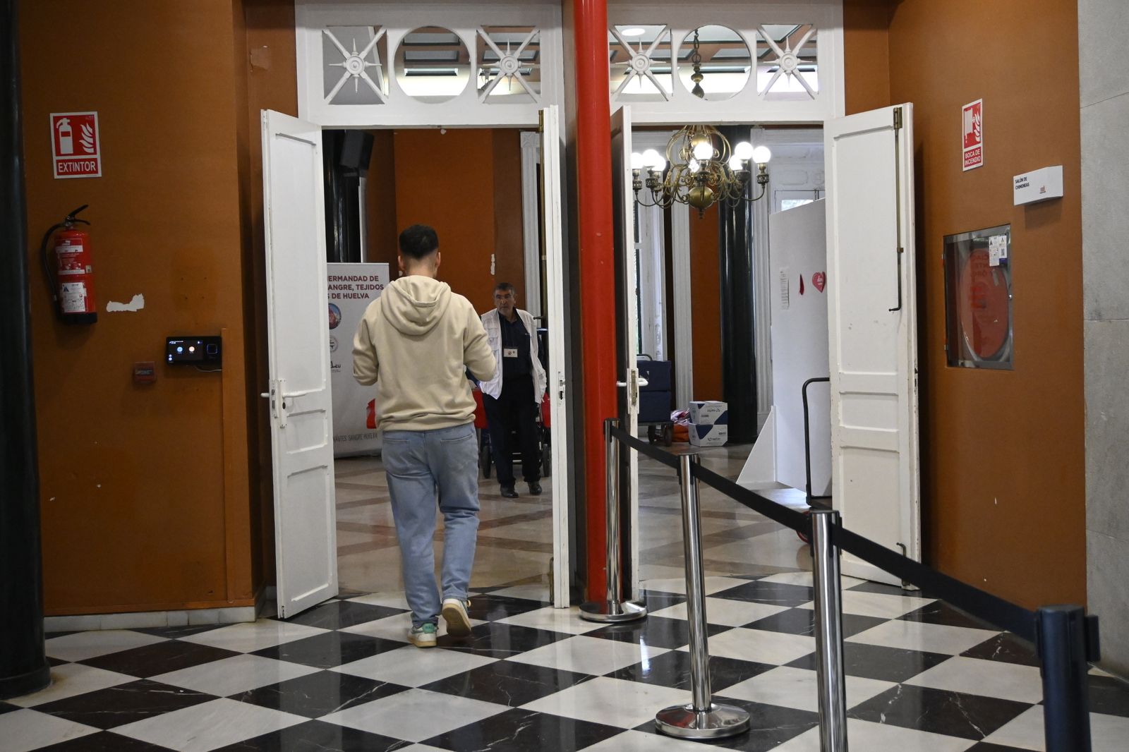 Donación de Sangre en la Casa Colón de Huelva, en imágenes