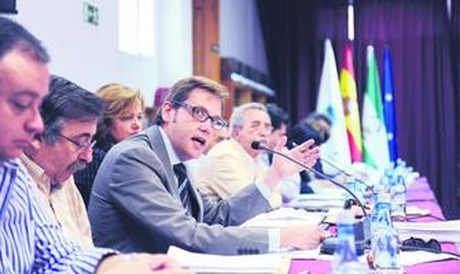 Daniel Nieto (PP) en una intervención en el último pleno del pasado viernes.