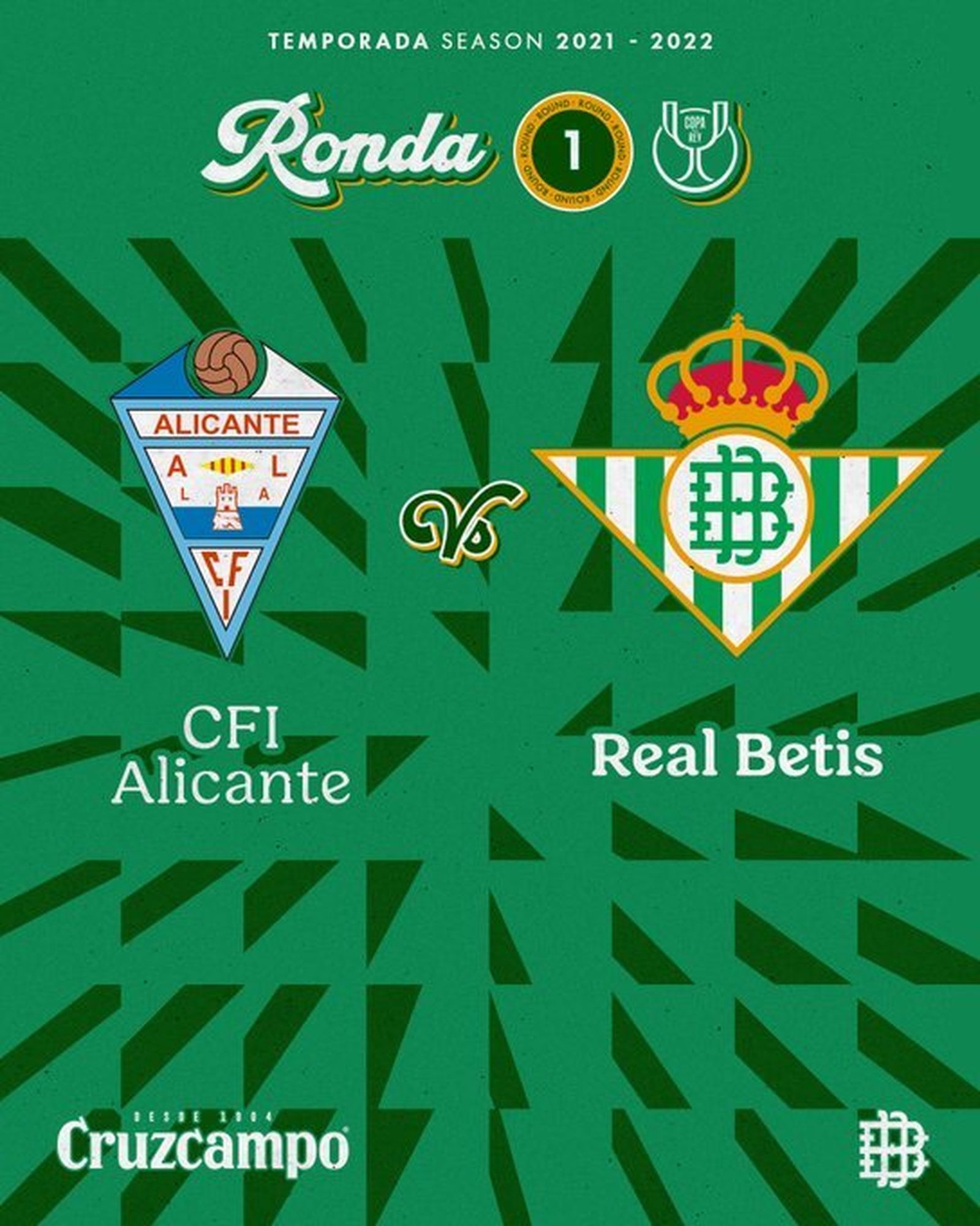 Cartel de la eliminatoria.