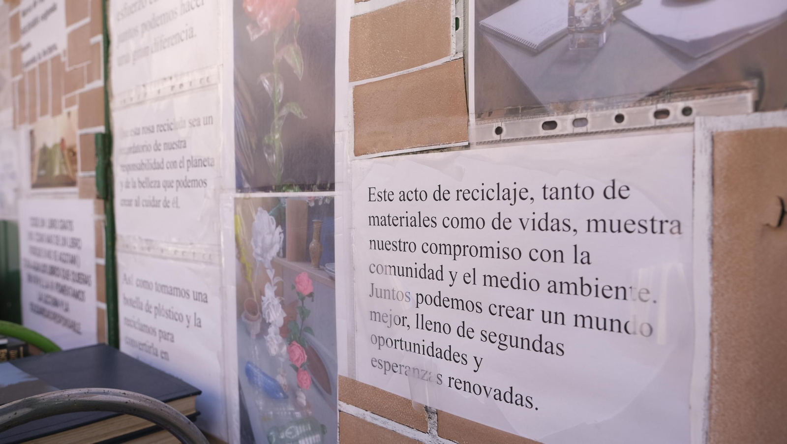 Las imágenes de la asociación que regala libros y ropa a las personas sin hogar en El Zapillo