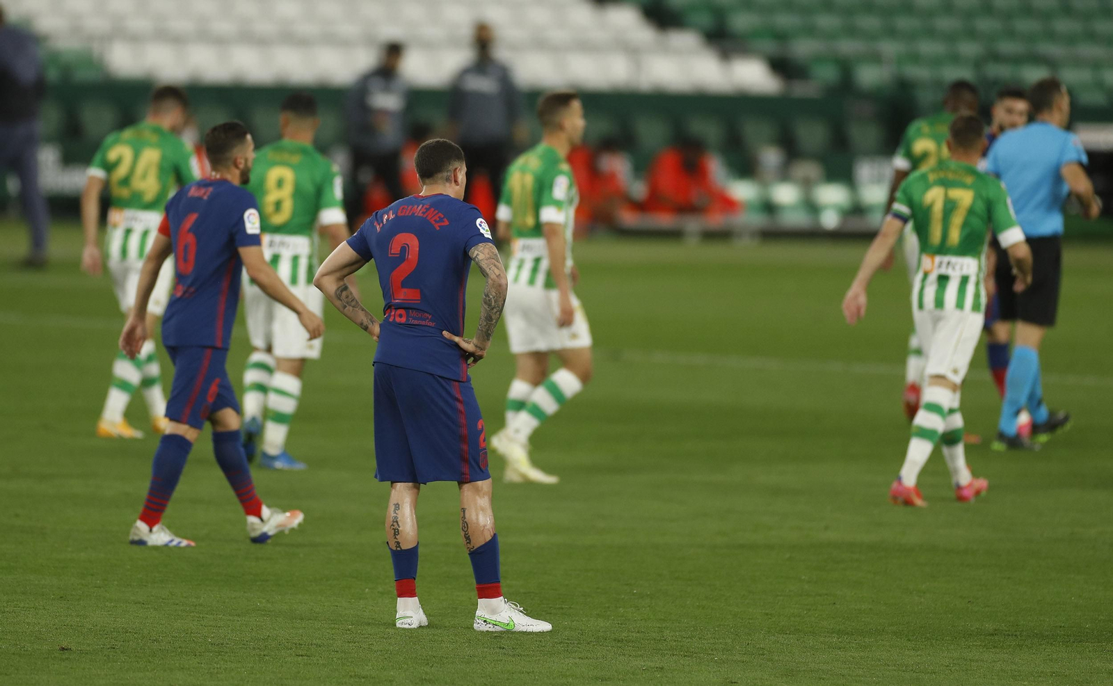 Las imágenes del Betis-Atlético de Madrid