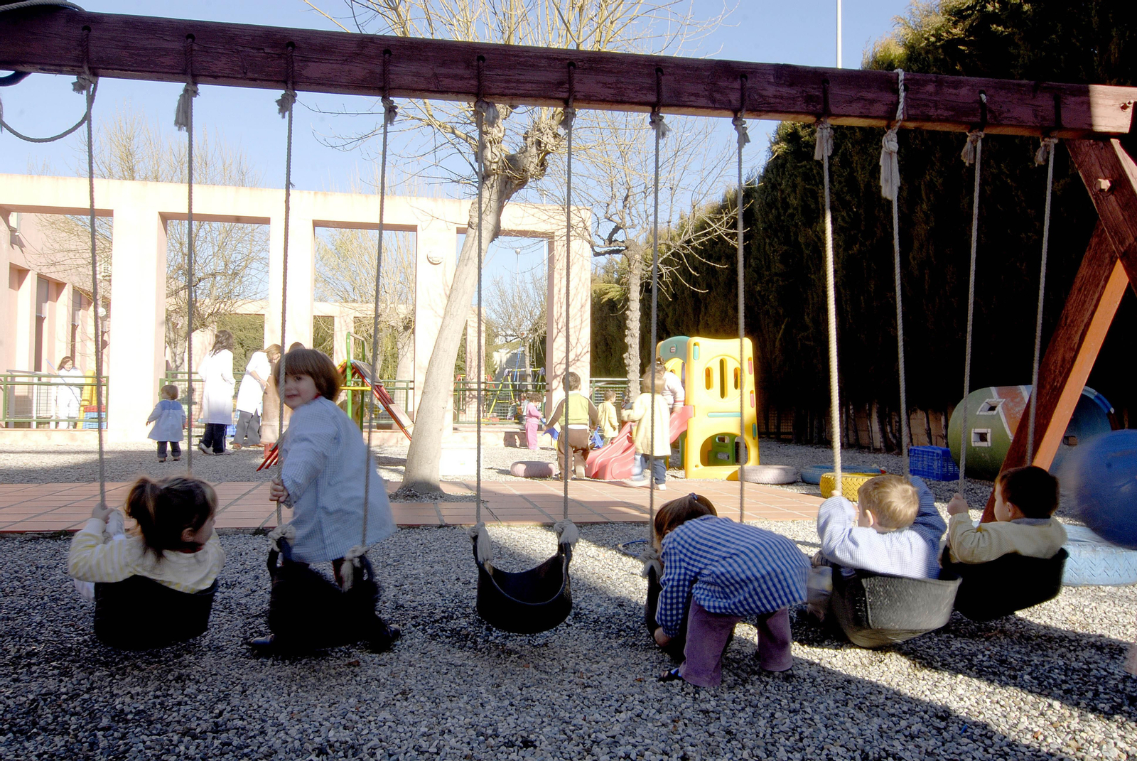 Imagen de archivo de una escuela infantil.