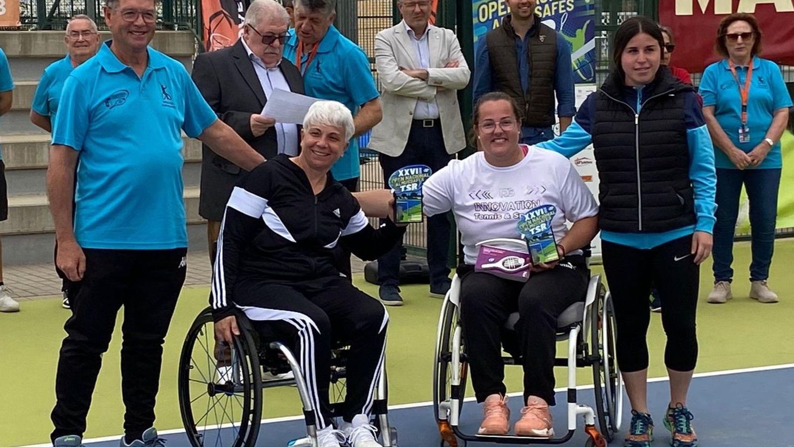 Laura Sambruno, en el Open Nacional celebrado en Almussafes.
