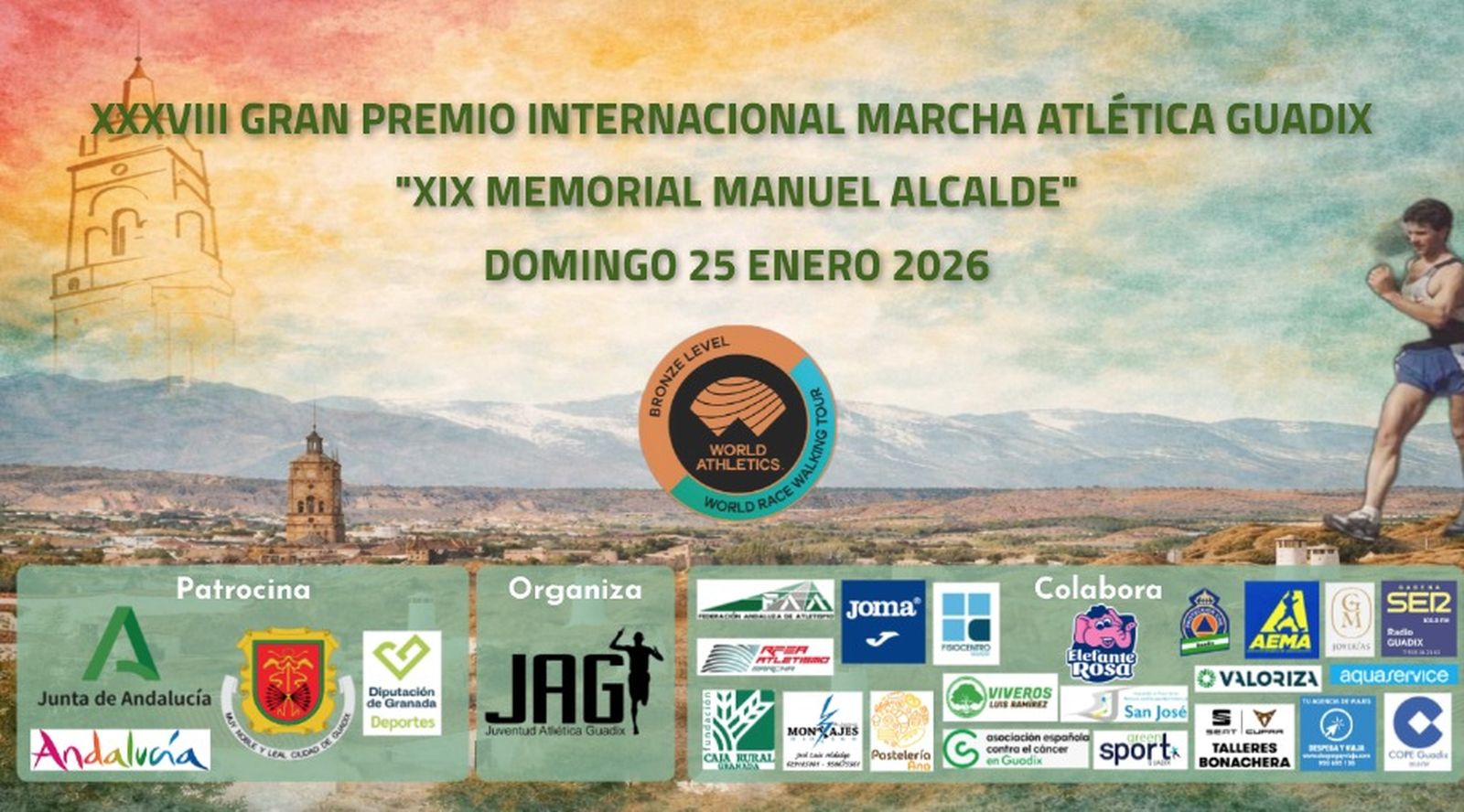 Cartel anunciador de la competición