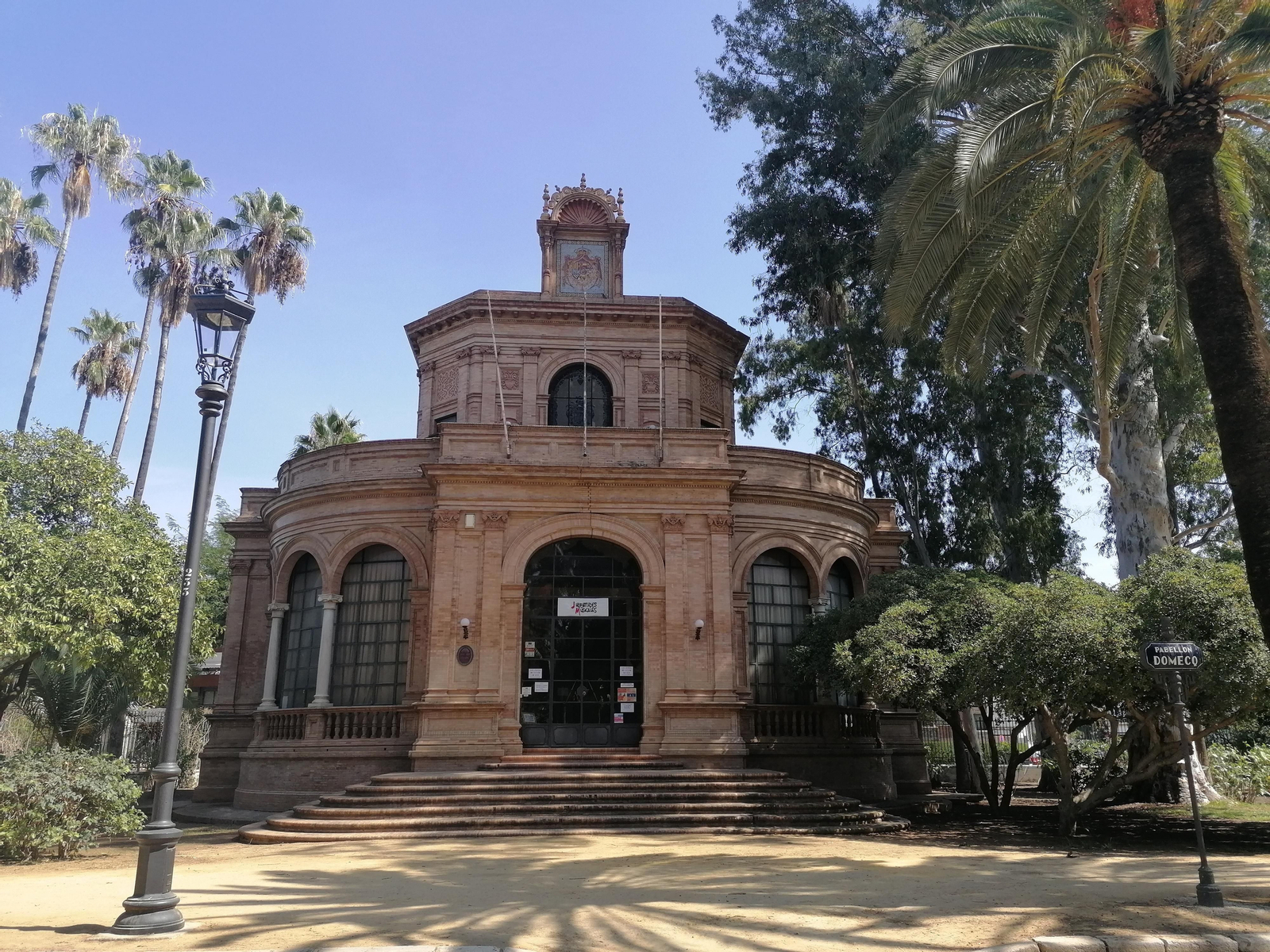 El Pabellón Domecq, en el parque de María Luisa, sede de Juventudes Musicales hasta 2041.