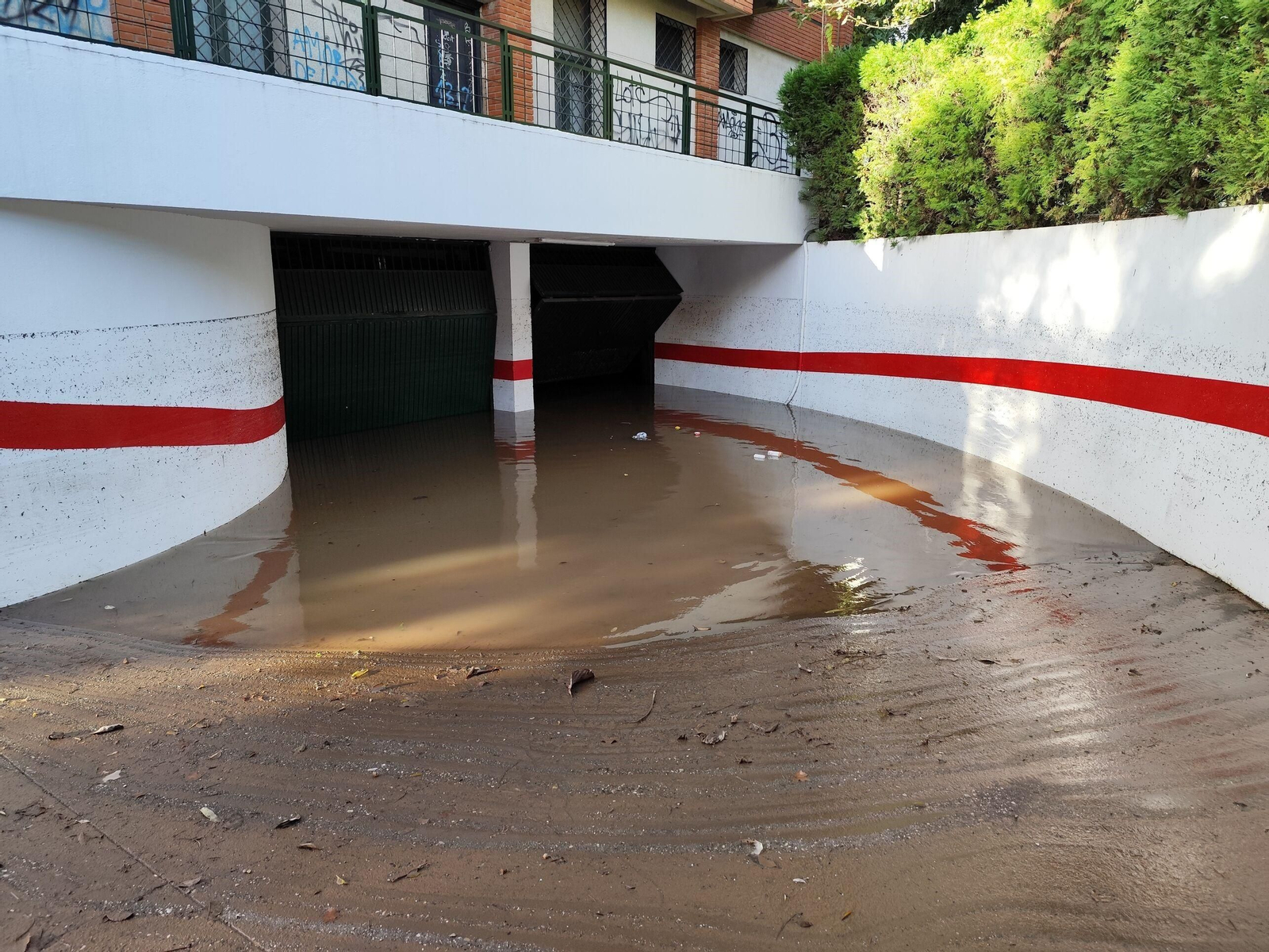 El rastro que deja la borrasca Claudia en Córdoba: anegaciones, árboles caídos y destrozos