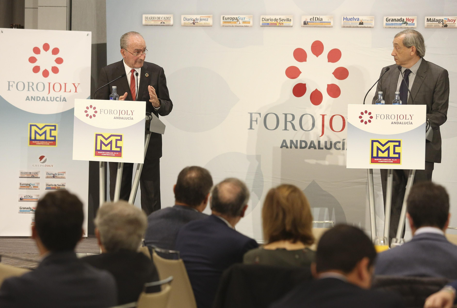 Fotos del Desayuno informativo Grupo Joly con el alcalde de Málaga