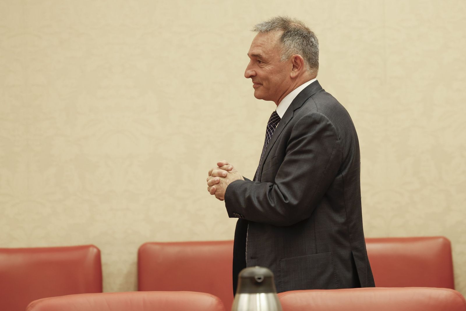 Enrique Santiago en el Congreso.