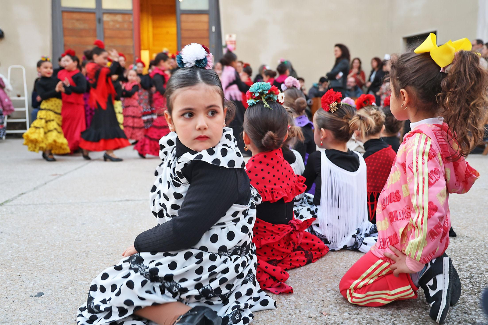 Imágenes del ambiente en la Zambomba Sor Eusebia