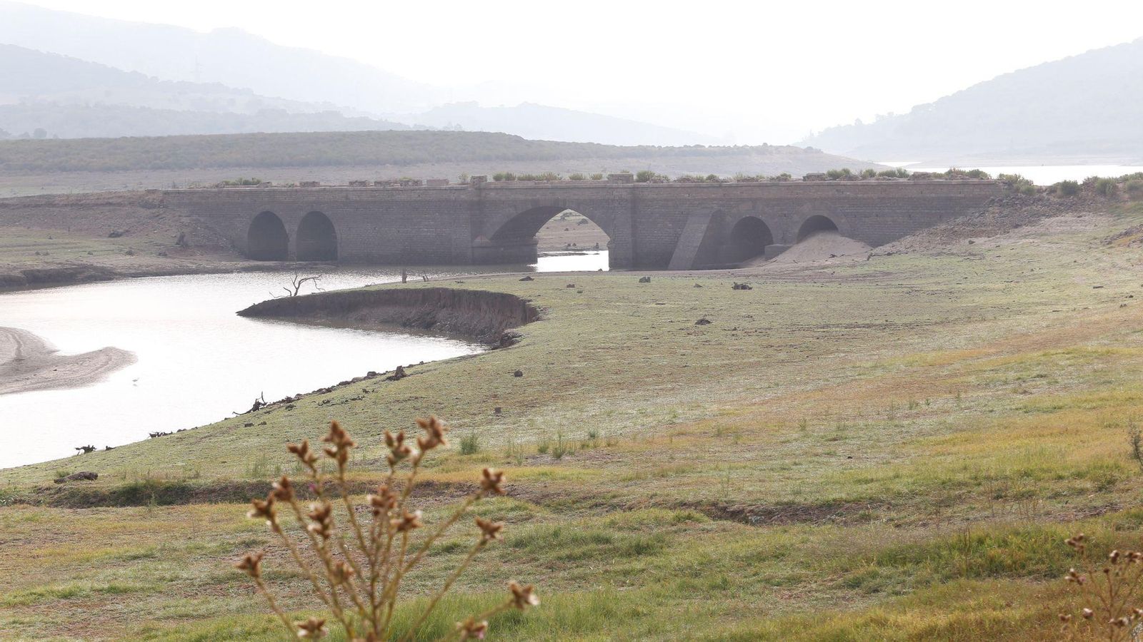 Estado del embalse de Charco Redondo, el martes 24 de septiembre