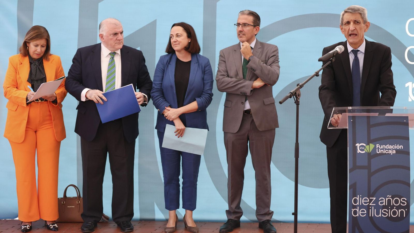 El Espacio Fundación Unicaja con el que la institución celebra su décimo aniversario, en imágenes