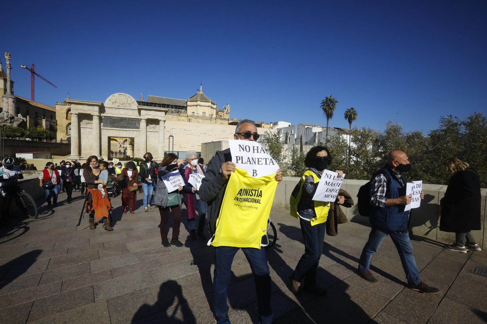 Así ha sido la manifestación por el clima en Córdoba