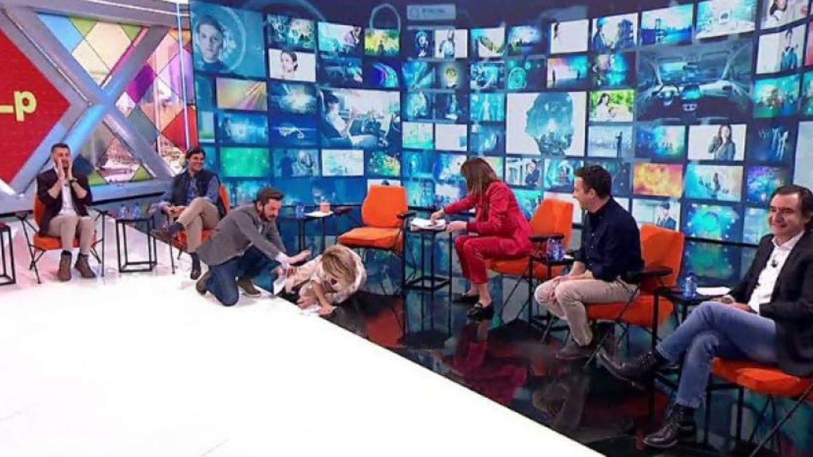 Susanna Griso, por los suelos.