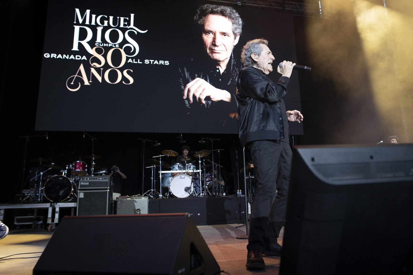 Así ha sido la fiesta rockera de cumpleaños de Miguel Ríos
