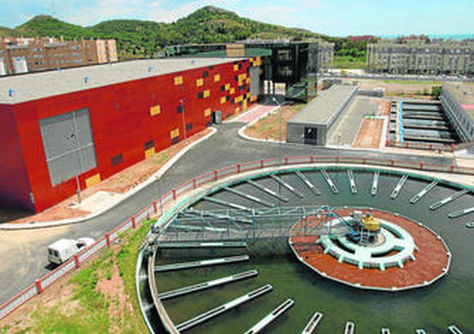 Instalaciones de la planta de El Atabal, en Málaga capital.