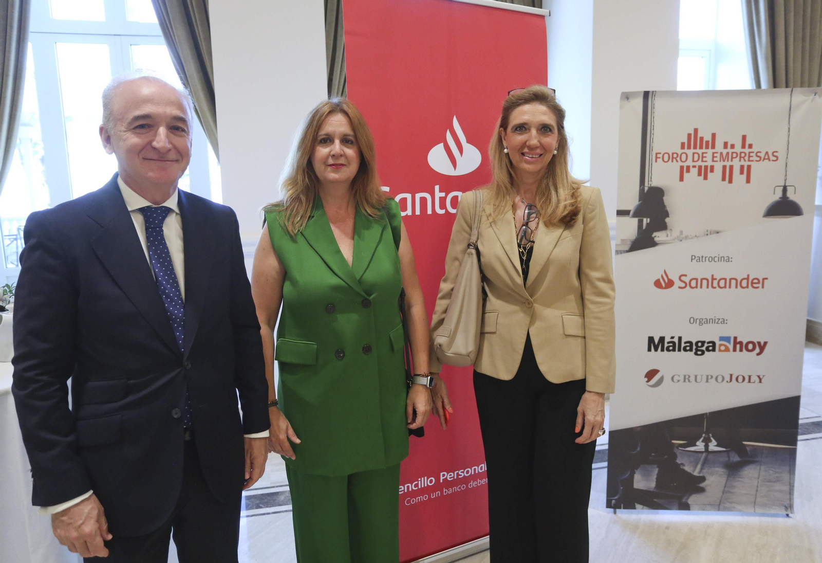Las fotos del Foro de Empresas organizado por el Grupo Joly y el Banco Santander en Málaga