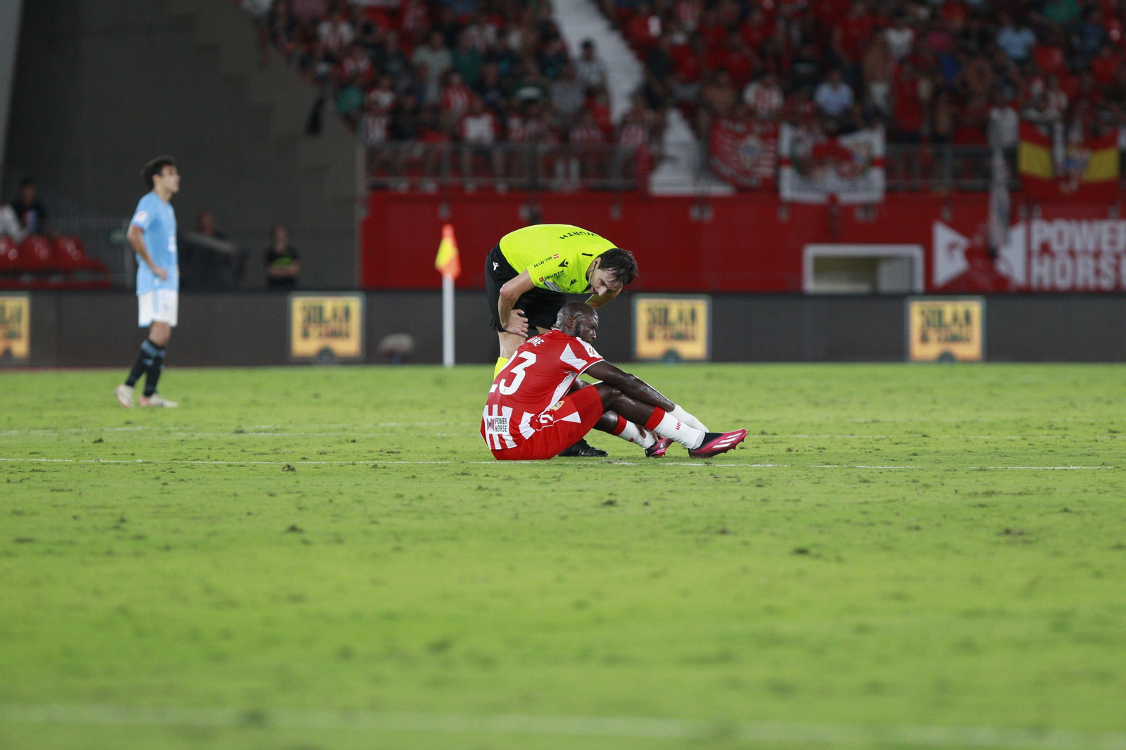 Imágenes del partido U.D. Almería-Real Club Celta de Vigo