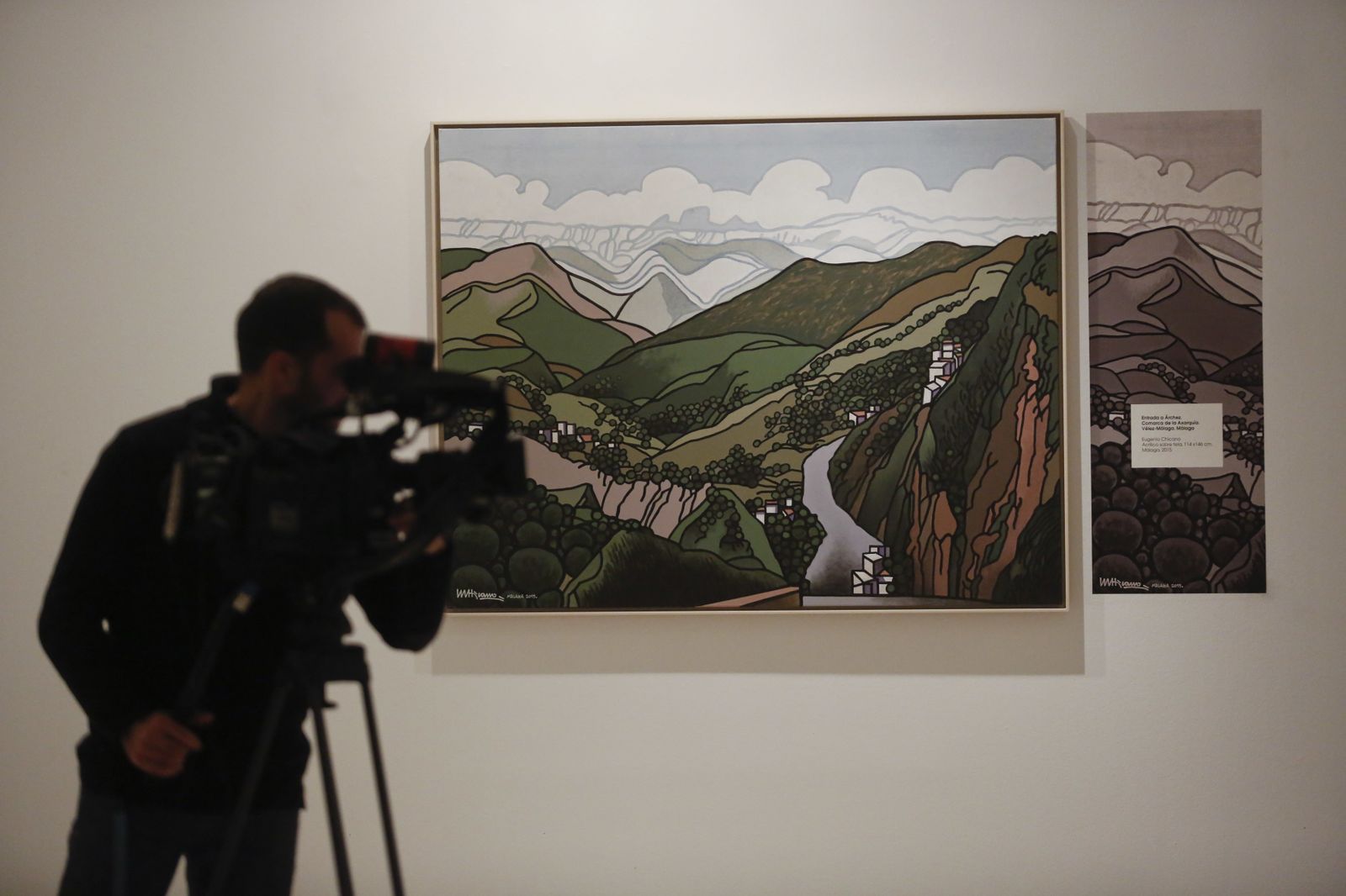 'Paisajes andaluces', exposición de Eugenio Chicano en el MUPAM