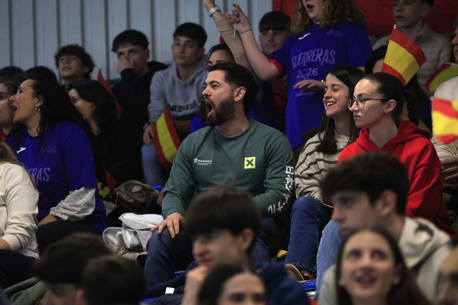 Búscate en el Juan Carlos Mateo de Algeciras durante el España-Austria del preeuropeo  femenino