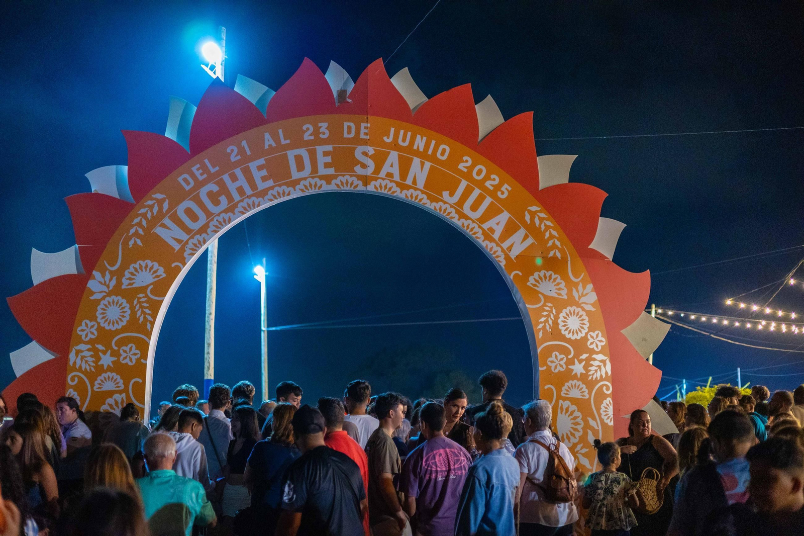 Noche de San Juan en La Casería: las imágenes